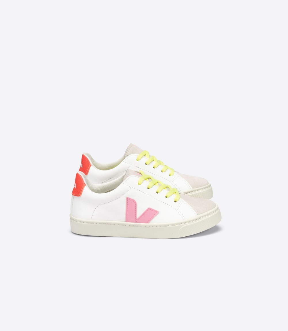 Veja Sneakers Copii - Esplar Lace Chromefree - Albi - 0328695-VE